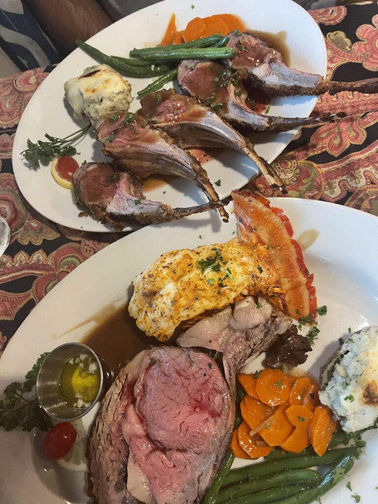 S&S Café & Wine Bar entrees