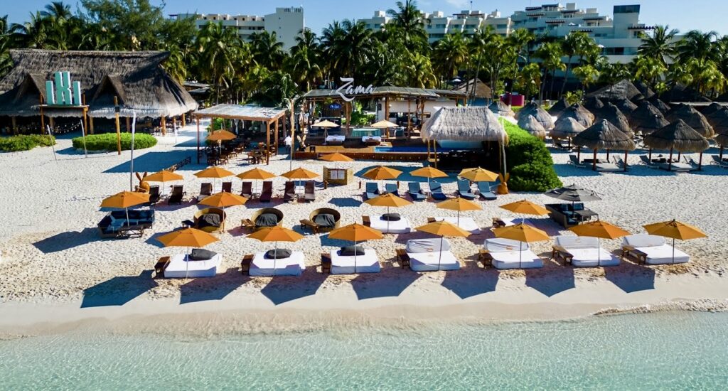 Zama Beach Club aerial