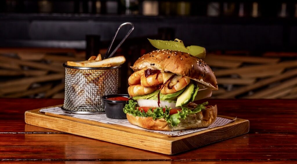Shrimp Monkeyburger