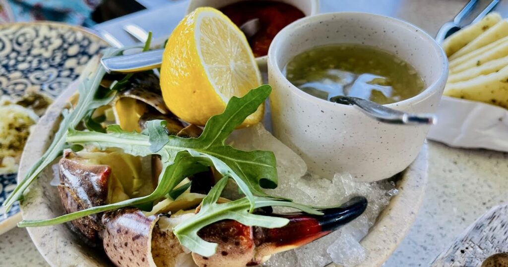 seafood at Ilios Greek Restaurant