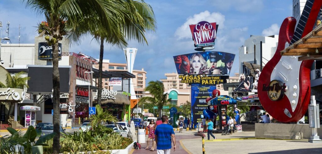 downtown Cancun