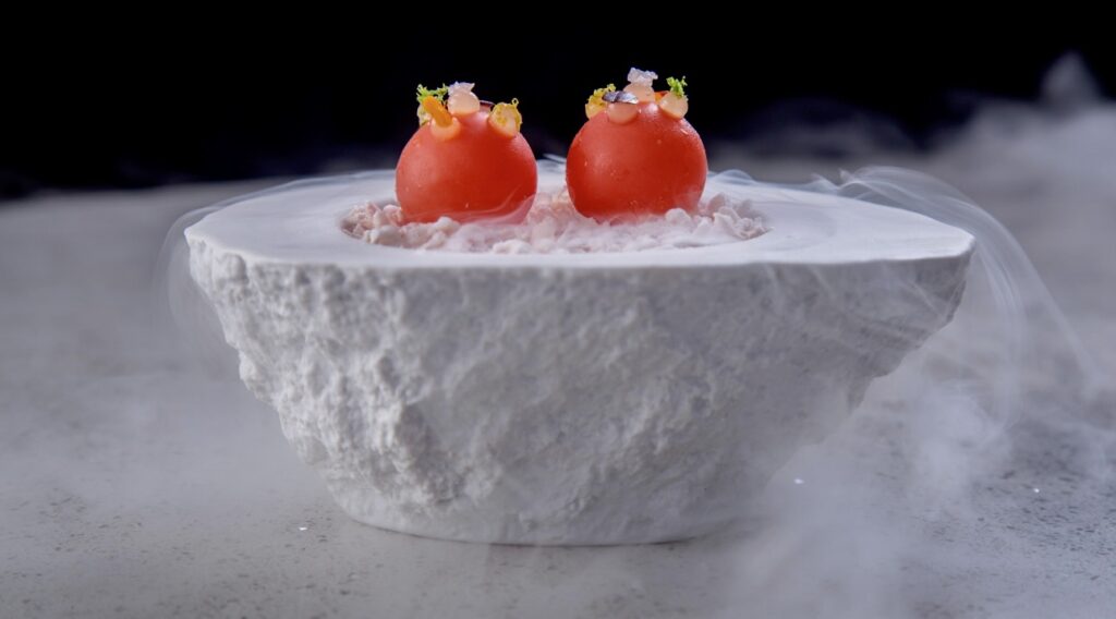 gourmet presentation