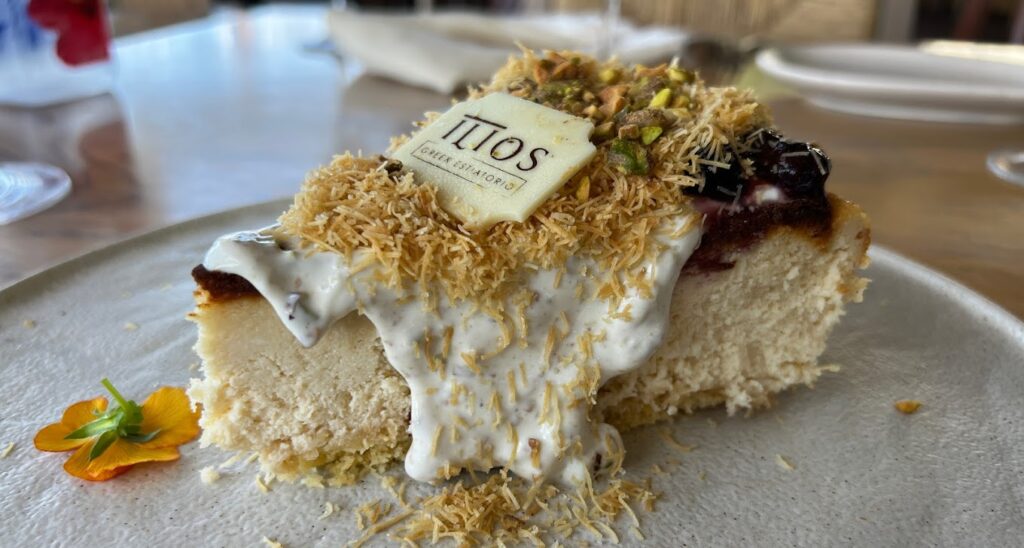 homemade dessert
