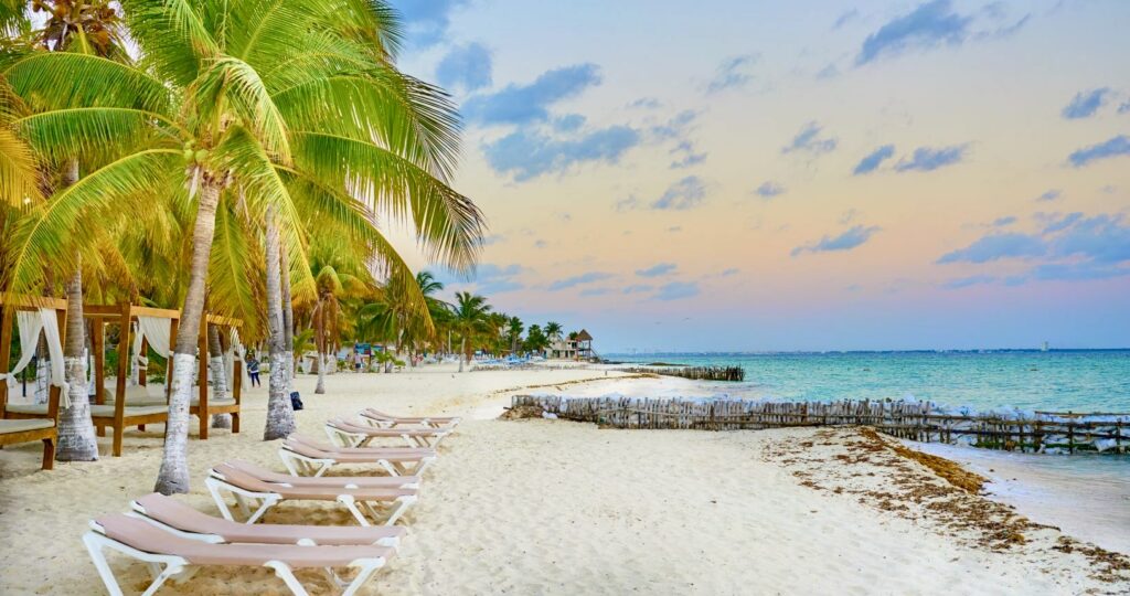 beach at Playa Norte