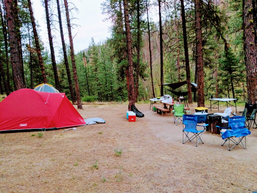 Pine Flats Hot Spring Parking Garden Valley