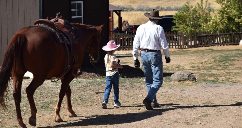 young cowgirl