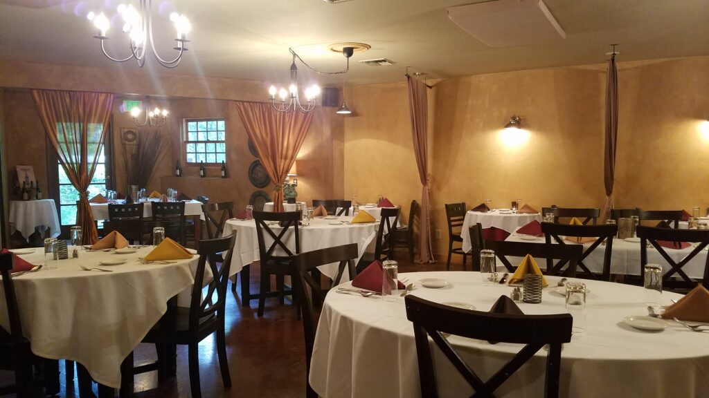 dining area at SubTerra Kitchen & Cellar