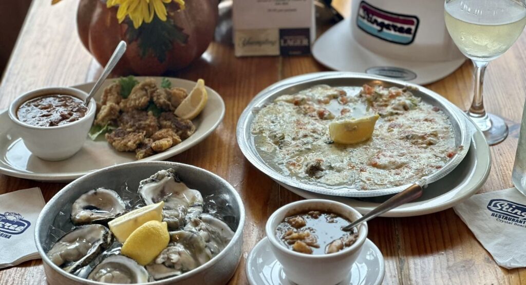 meals at Stingaree Restaurant & Marina
