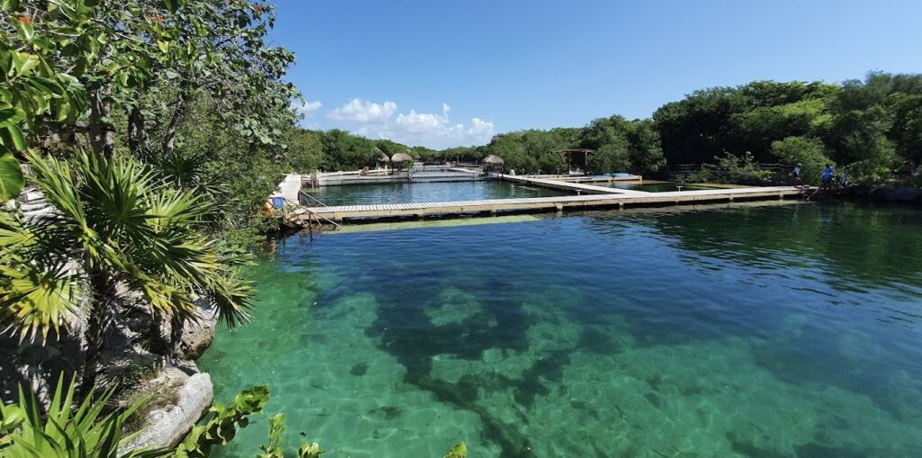 lagoon at Xel-Ha Park