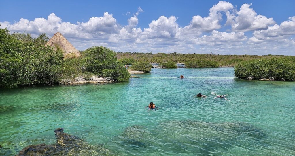lagoon at Yal-Ku Cenote