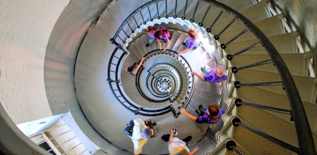lighthouse spiral staircase