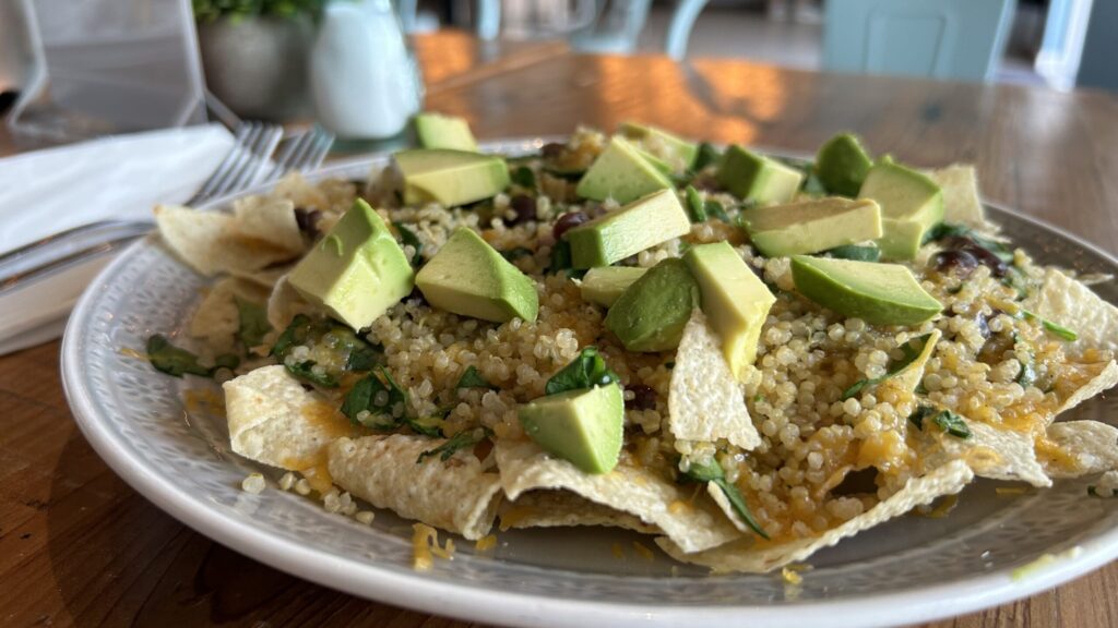 quinoa nachos
