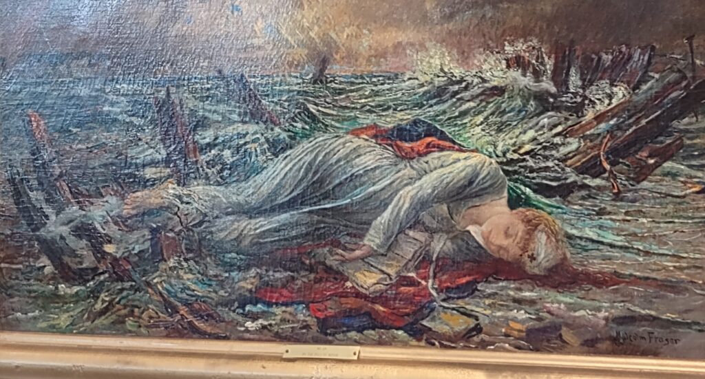 Malcolm Fraser oil painting