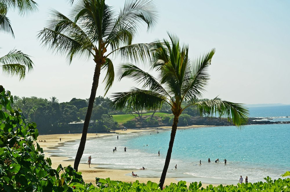 Kailua-Kona, Hawaii beach